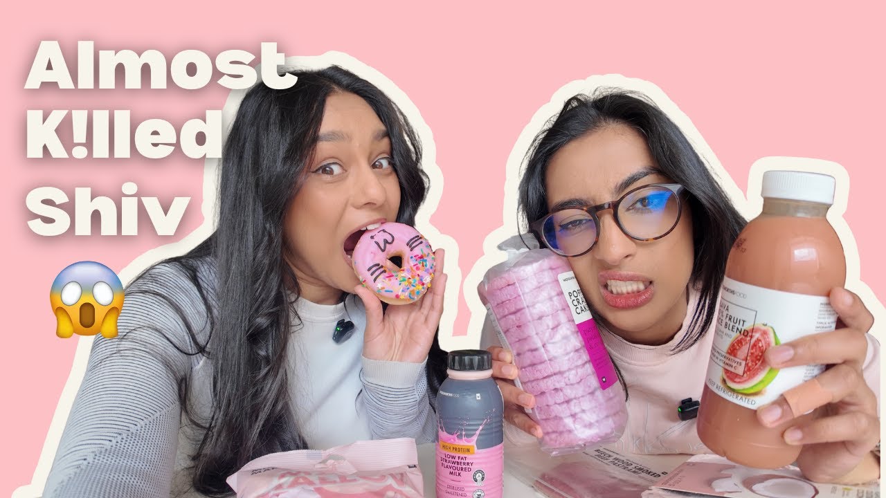 ONLY EATING PINK FOOD FOR 24 HOURS