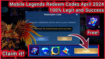 Mobile Legends Redeem Codes April 06, 2024 - MLBB Diamond Codes Today! 👉 100% Legit and Success 👈