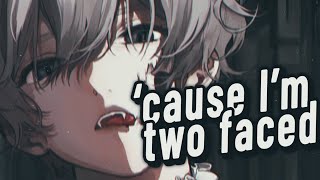 Nightcore - Two Faced (Acoustic) - Rosendale