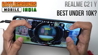 Realme C21Y BGMI Gameplay  CLAW+GYRO!🔥🔥 @DhananjayGamingOP