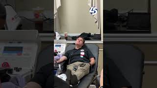 Baltimore County Executive hosts first blood drive in over 15 years amid national blood shortage