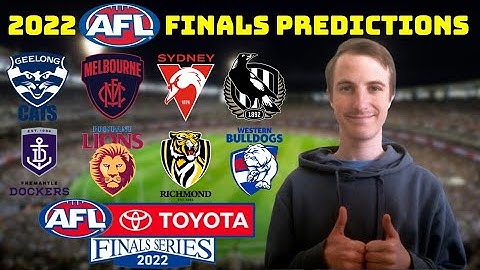 2022 AFL FINALS PREDICTIONS
