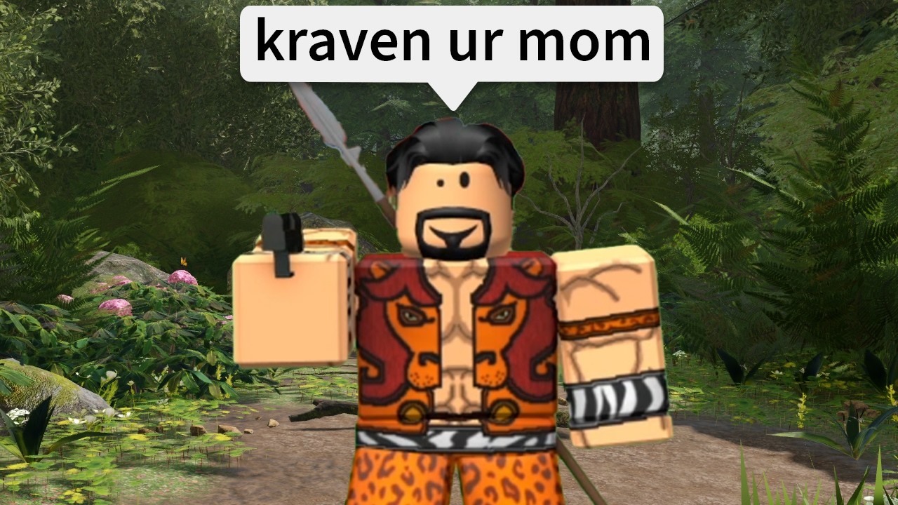 The Roblox Kraven The Hunter Experience