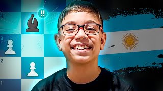 Faustino Oro, 10 AÑOS, y HACE la JUGADA del AÑO en el MUNDIAL