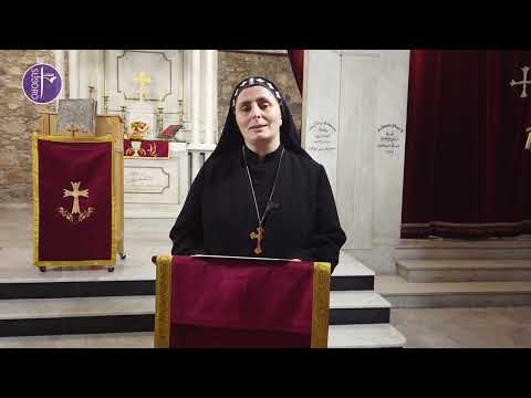 مكان من الكتاب مع ديرويتو رفقا السطاح من راهبات دير مار يعقوب البرادعي للسريان الأرثوذكس