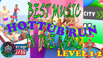 HOTTUB RUN. GAMEPLAY ON ANDROID. LEVEL 1-2