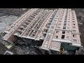 Снос зданий взрывом, идеальная работа/Construction Demolitions - Building Demolition Videos