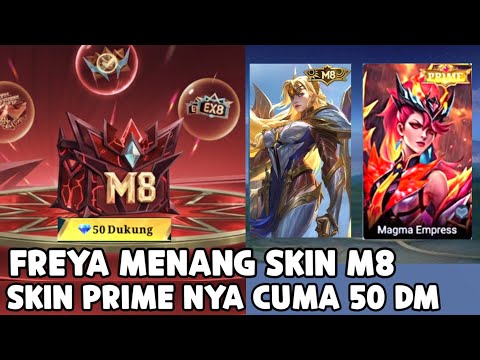 FREYA MENANG ! SKIN PRIME M8 FREYA CUMA 50 DIAMOND ? PENJELASAN EVENT M8 TAHUN 2027