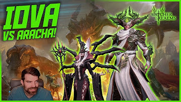 Iovar vs Aracha Guild Boss Testing (All Awakens) || Watcher of Realms