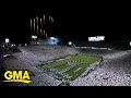 Behind the scenes of Penn State Blue Band ahead of ESPN's 'College GameDay'  l GMA