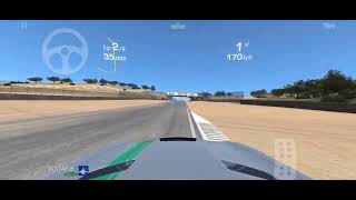 Real Racing 3 Online Multiplayer Laguna Seca Mercedes- AMG GT4 screenshot 4