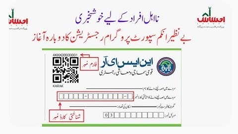 How to get online registration 8171 bisp Dynamic survey/Ehsaas program registration na ahel kawateen