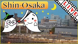 【LIVE】新大阪駅 鉄道ライブカメラ  JR線 新幹線  Japan Shin-Osaka Live cam