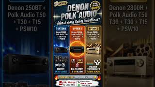🔊🔥 Denon + Polk Audio Home Theater Combo Comparison! 🎬