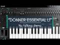 DONNER ESSENTIAL L1 + KB-32M - No talking demo @Donnermusic_Official