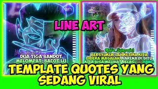 Download template avee player line art (link dan cara dwonload di diskribsi)