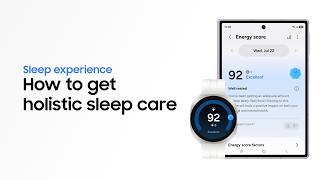 How to sleep for a better tomorrow | Galaxy Watch9 | Samsung
Better sleep leads to a better tomorrow.
With Galaxy Watch, you can manage every stage of your sleep journey—from building better bedtime habits, to understanding your sleep and preparing for the day ahead. Simply wear your Galaxy Watch to bed and receive personalized insights that help you stay in tune with your sleep and overall wellness.
In this official video guide, learn how Galaxy Watch brings together Bedtime Guidance, Sleep Apnea, and Energy Score to give you a more complete overview of your sleep-from night to day. Learn more: http://spr.ly/6056B18z8e...
00:00 Intro
00:20 Bedtime Guidance
01:14 Sleep Apnea
02:38 Energy Score
Follow these steps to manage your sleep journey with Galaxy Watch.
Bedtime Guidance:
Step 1: Pair your Galaxy Watch with your phone.
Step 2: Wear for 3 nights to personalize Bedtime Guidance.
Step 3: Open the Samsung Health app and set up Bedtime Guidance.
Step 4: Set your target wake-up time and enable Bedtime notifications.
Sleep Apnea:
Step 1: Install Samsung Health Monitor on both your phone and Galaxy Watch.
Step 2: Set up Sleep Apnea.
Step 3: Wear your Galaxy Watch for 2 nights and check for signs of sleep apnea.
Energy Score:
Step 1: Wear your Galaxy Watch while you sleep to get your Energy score.
Step 2: Ensure Energy score, Score factors, and Al-powered insights are on.
Q: What is Bedtime Guidance?
A: Bedtime Guidance recommends a bedtime based on your sleep patterns and desired wake-up time.
Q: What is Sleep Apnea?
A: This feature helps identify potential signs of sleep apnea during sleep and is intended for general wellness awareness.
Q: Where can I see more details about my Energy Score?
A: Open the Samsung Health app on your smartphone to explore Al-powered health insights.
#GalaxyAI #GalaxyWatch9 #Samsung How to sleep for a better tomorrow | Galaxy Watch9 | Samsung