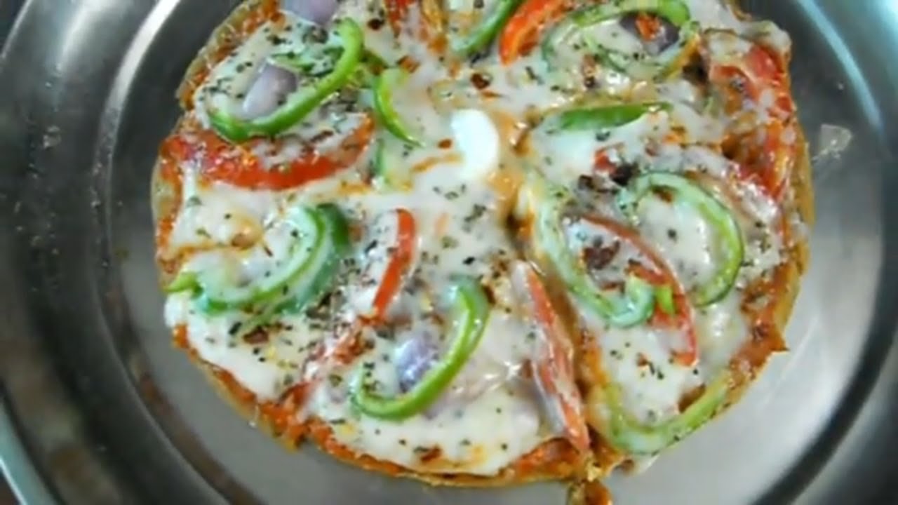 गेहू के आटे से शानदार Pizza बनाएं घर पे Homemade Tasty Pizza Recipe