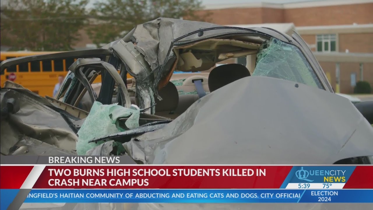 Two Burns High School students dead after Cleveland County wreck YouTube
