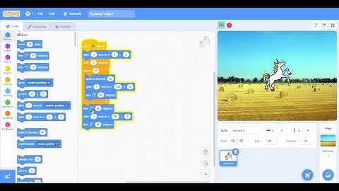 TUTORIAL MEMBUAT ANIMASI DI SCRATCH MENGGUNAKAN CONTROL