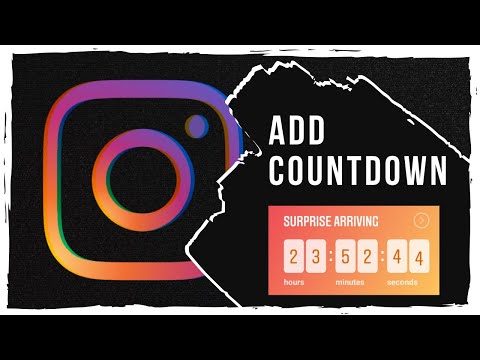 How To | Get Countdown Sticker on Instagram