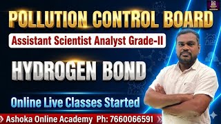 Hydrogen Bond | Chemistry | Assistant Scientist Analyst Grand-2 | Online Live & Recorded Classes