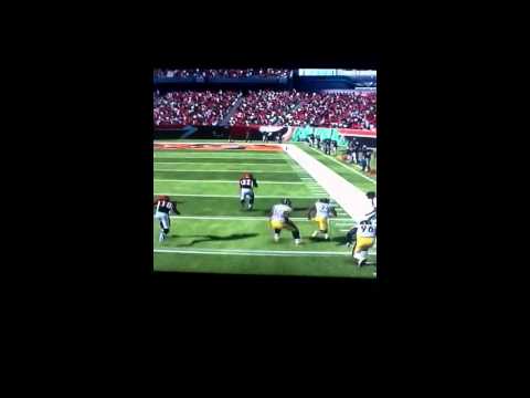 Cedric benson goes off madden 12