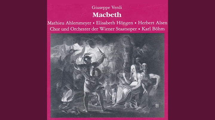 Sagt, wo sind wir? (Macbeth)