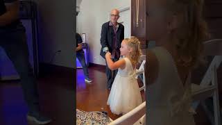 Everly is a flower girl at Ethan and Isabelle’s wedding (9/14/25)