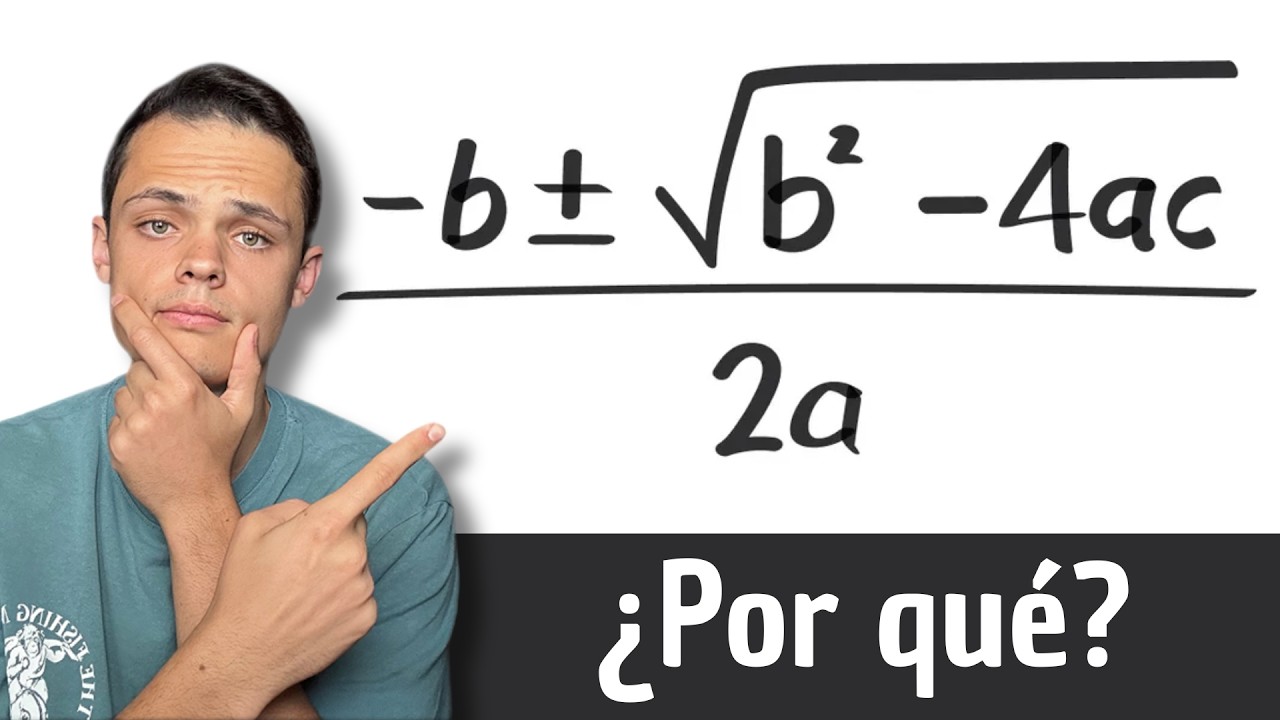 👉 CÓMO SE OBTIENE la FÓRMULA CUADRÁTICA | Explicado Fácil Y Paso a Paso