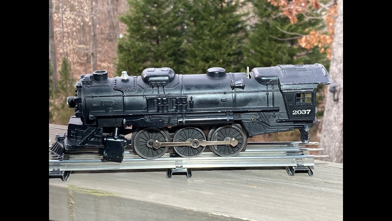 LIONEL 2037 CLEAN REPAIR REWIRE SERVICE "PART 1" TRAIN SHOW"SOLD FOR PARTS"