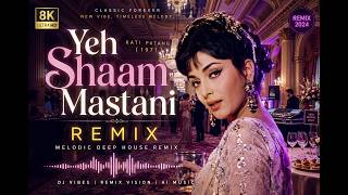 Yeh Shaam Mastani 4K   Kishore Kumar   Rajesh Khanna   Kati Patang   Classic Bollywood 4K Video Song