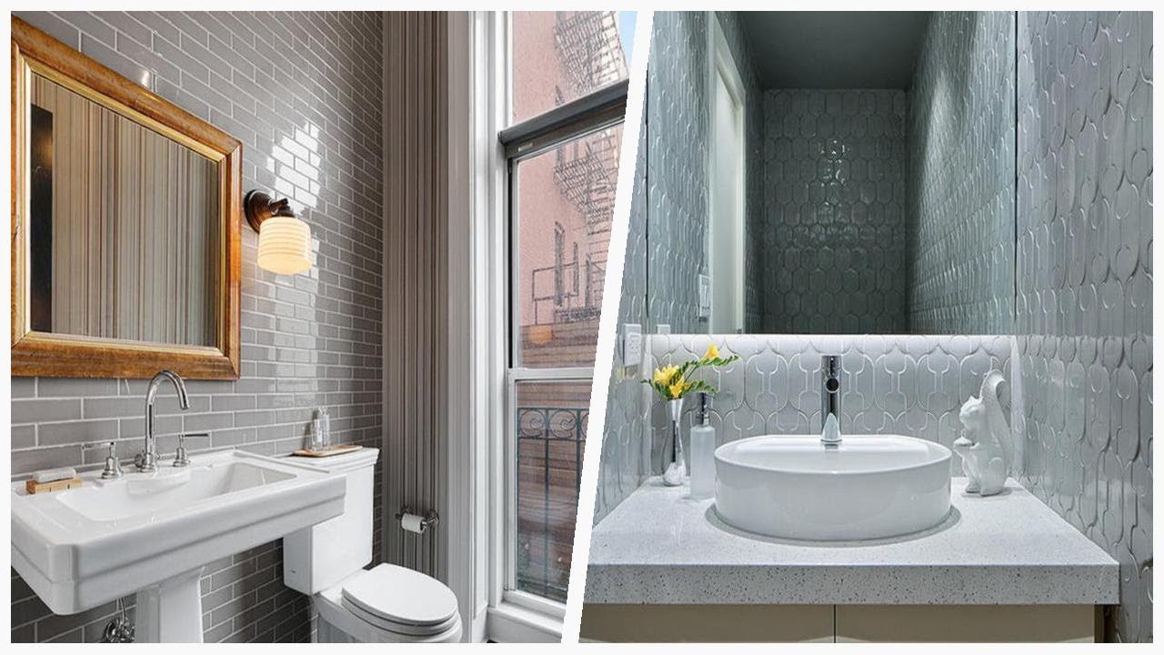 Stunning Powder Room Design Ideas with Ceramics and Slate | Designer ...