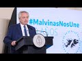 Malvinas: “Vamos a pelear hasta que vuelvan a ser nuestras”, dijo Fernández