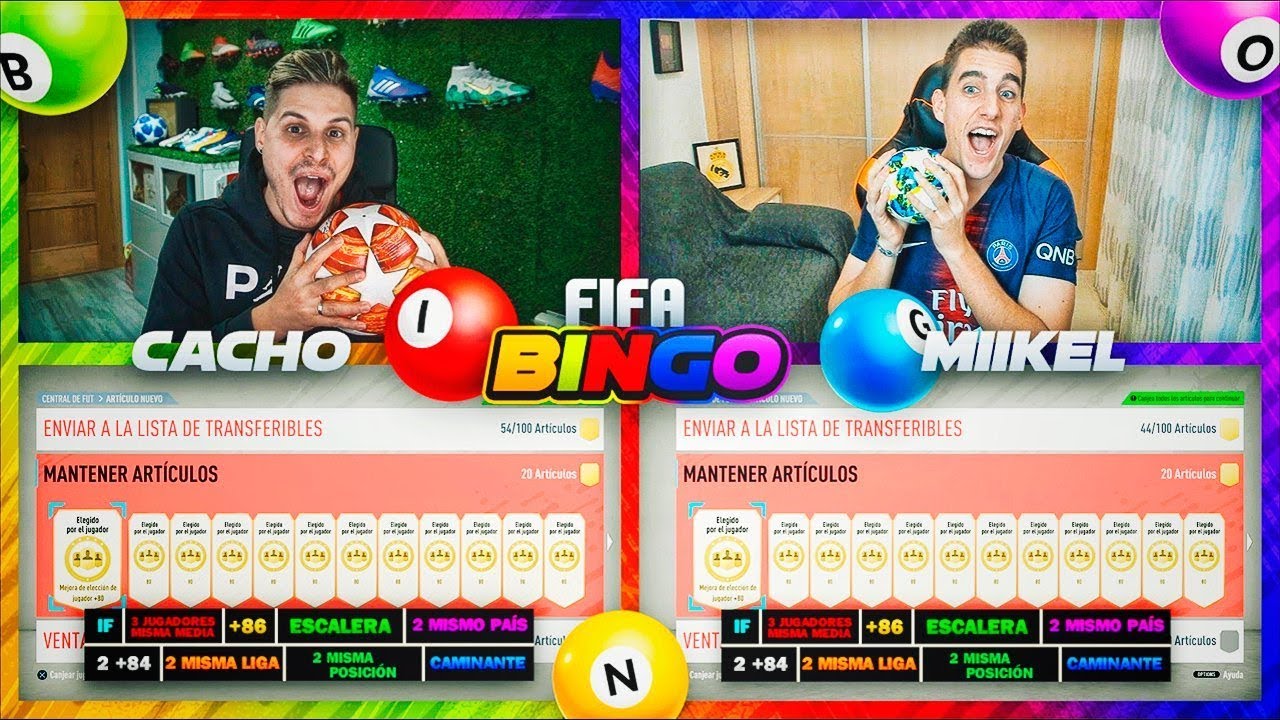 FIFA BINGO DISCARD CHALLENGE CON PLAYER PICKS!! | FIFA 20