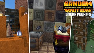 SCRIPTOR TABLE, NEW STRUCTURES, TONS OF NEW BLOCKS and MORE! | Random Additions v2.3.0 Sneak Peek #5