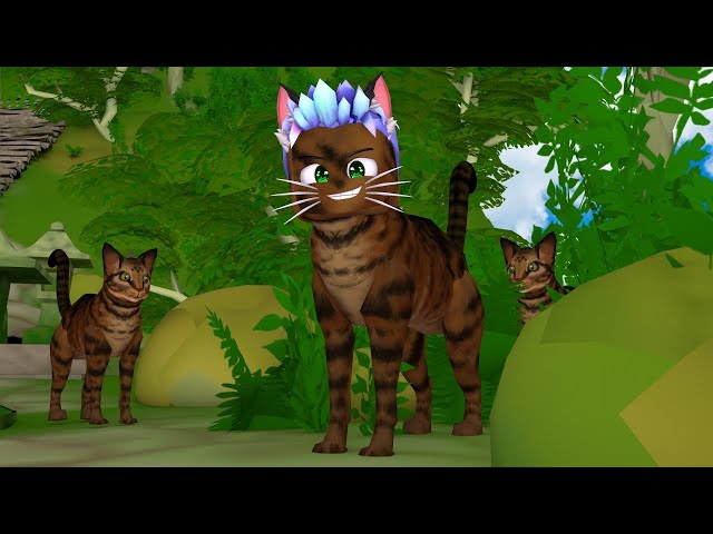 gatos guerreiros o ✨️JOGO✨️ (animação) 