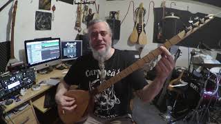 Baglama chord and scale lesson (In English!)
