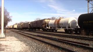 CSX in Terrehaute 3rd St. Rail Road Crossing