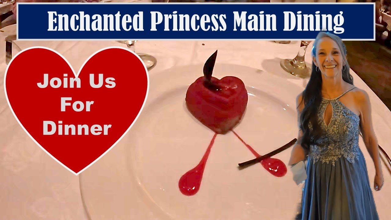 The ABSOLUTE BEST Dining Experience on Enchanted Princess Revealed
