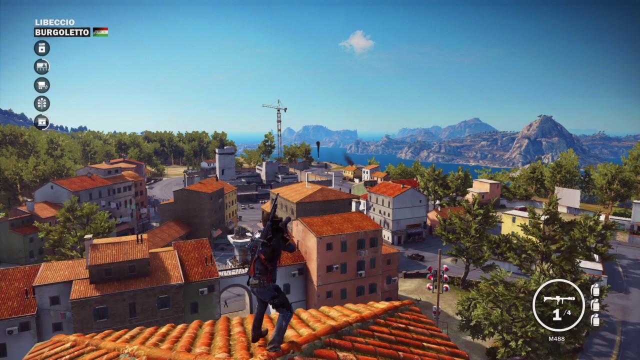 M488 M488 rocket launcher vs Gas station // JUST CAUSE 3 - YouTube