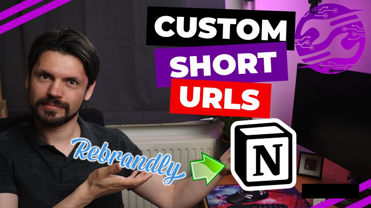 Creating easy to remember notion website urls using rebrandly