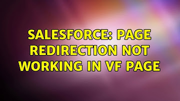 Salesforce: page redirection not working in vf page