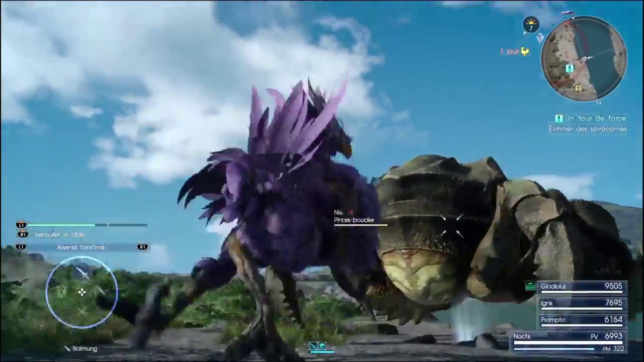 FINAL FANTASY XV [FR] - Ignis sings Chocobo theme