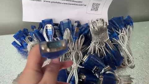 RS232 Cable USB Cable RS232 Converter Z-TEK USB To RS232 Convert Connector for HDS/MBC3/NEC