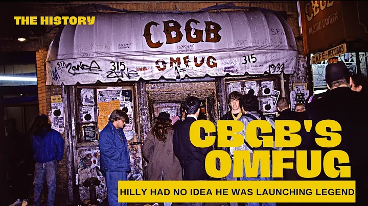 CBGB's Quickly Became An Important Part Of New York's Underground Music Scene, No cover songs !!!