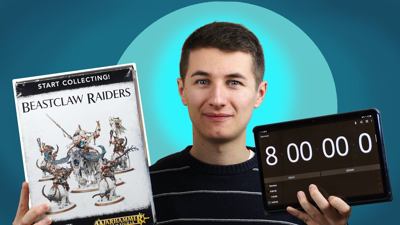 CHALLENGE : 8 HOURS to paint a START COLLECTING box of OGOR MAWTRIBES ! (speed painting)