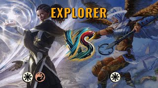 MTG Explorer - Boros Aggro by Khat VS Mono White Midrange by Tallifer