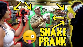 Boyfriend Snake Prank