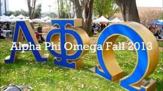 Alpha Phi Omega - Omega Sigma Fall 2013 Rush